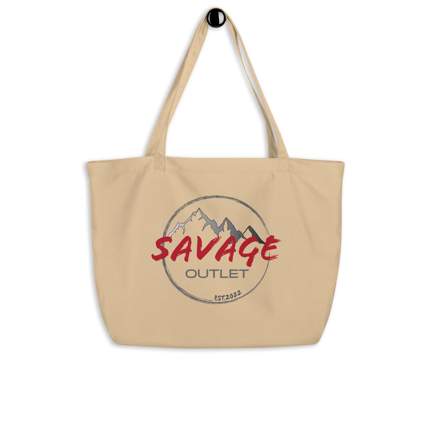 Savage Logo Large Organic Tote Bag