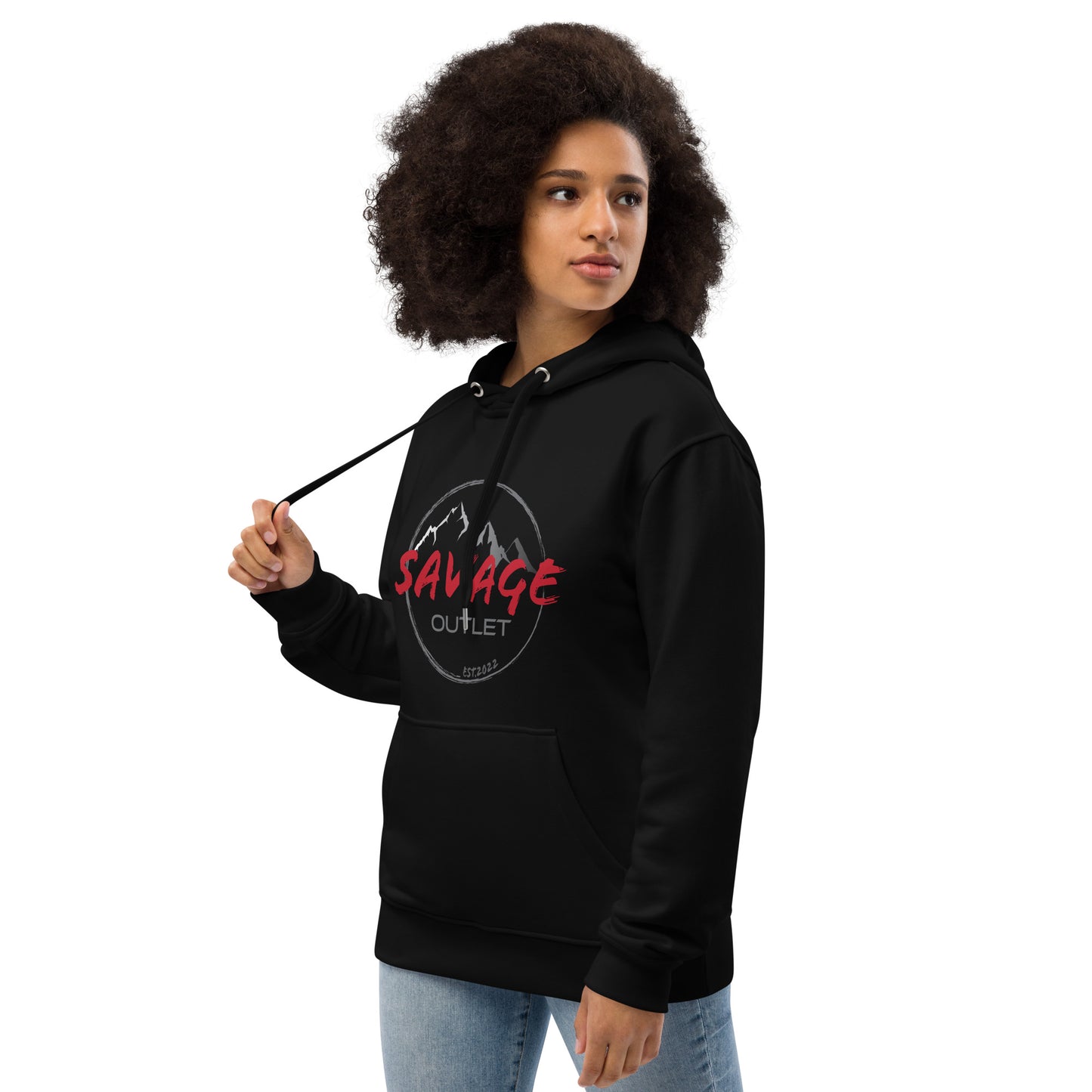 Savage Logo Premium Eco Unisex Hoodie