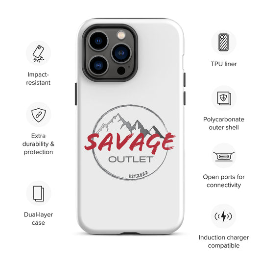 Savage Logo Tough iPhone Case, Multiple models