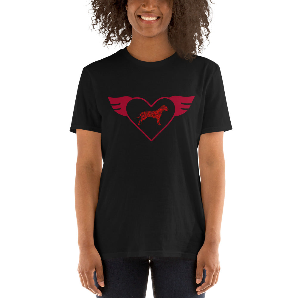 Valentine`s Day Dog In My Heart Unisex T-shirt