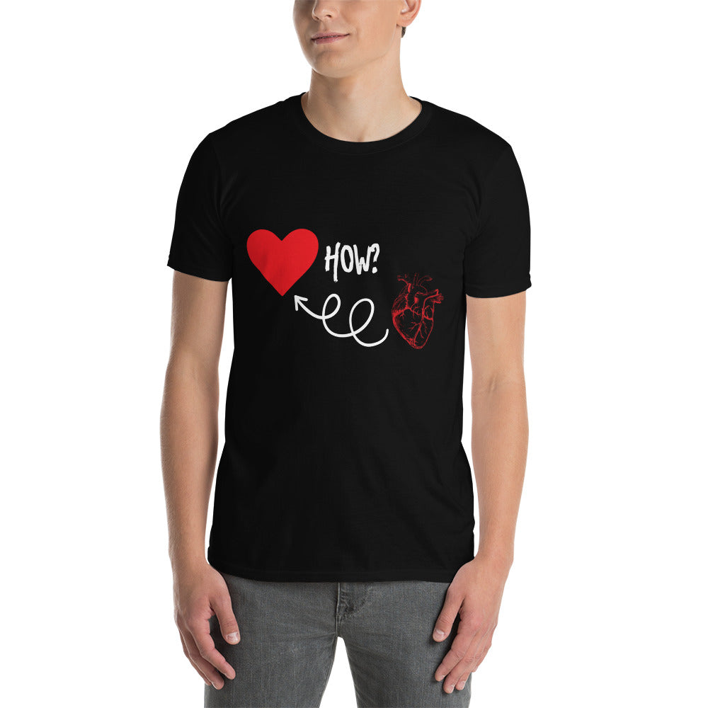 Valentine`s Day Evolution of the Heart Unisex T-shirt