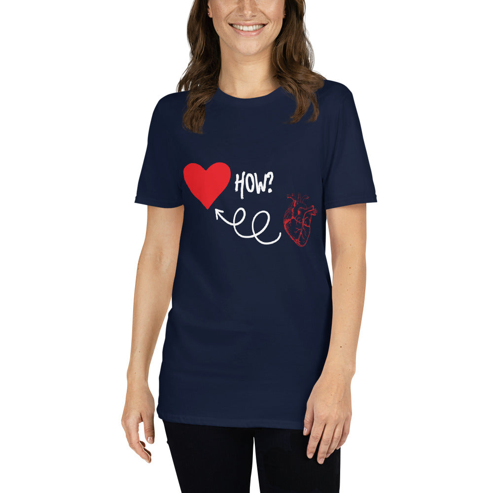 Valentine`s Day Evolution of the Heart Unisex T-shirt