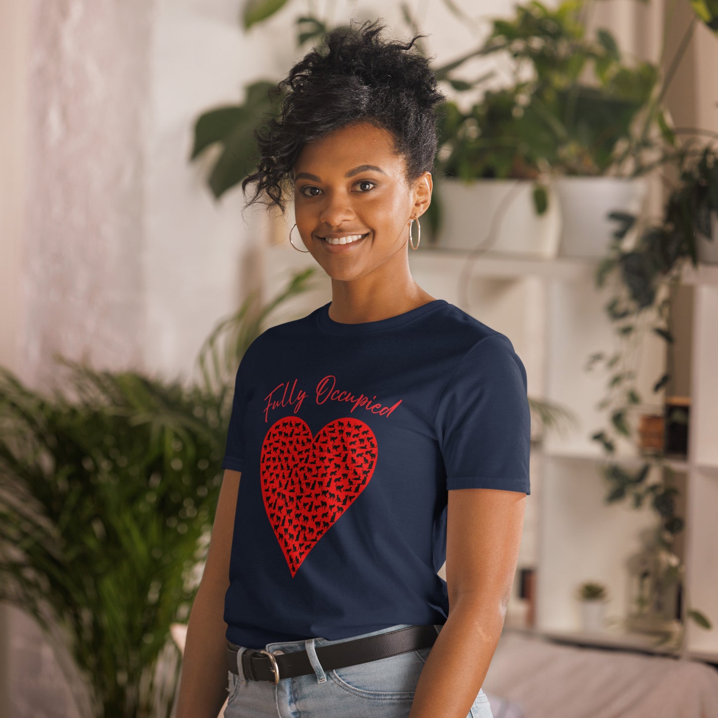 Valentine`s Day Cats Heart Unisex Shirt