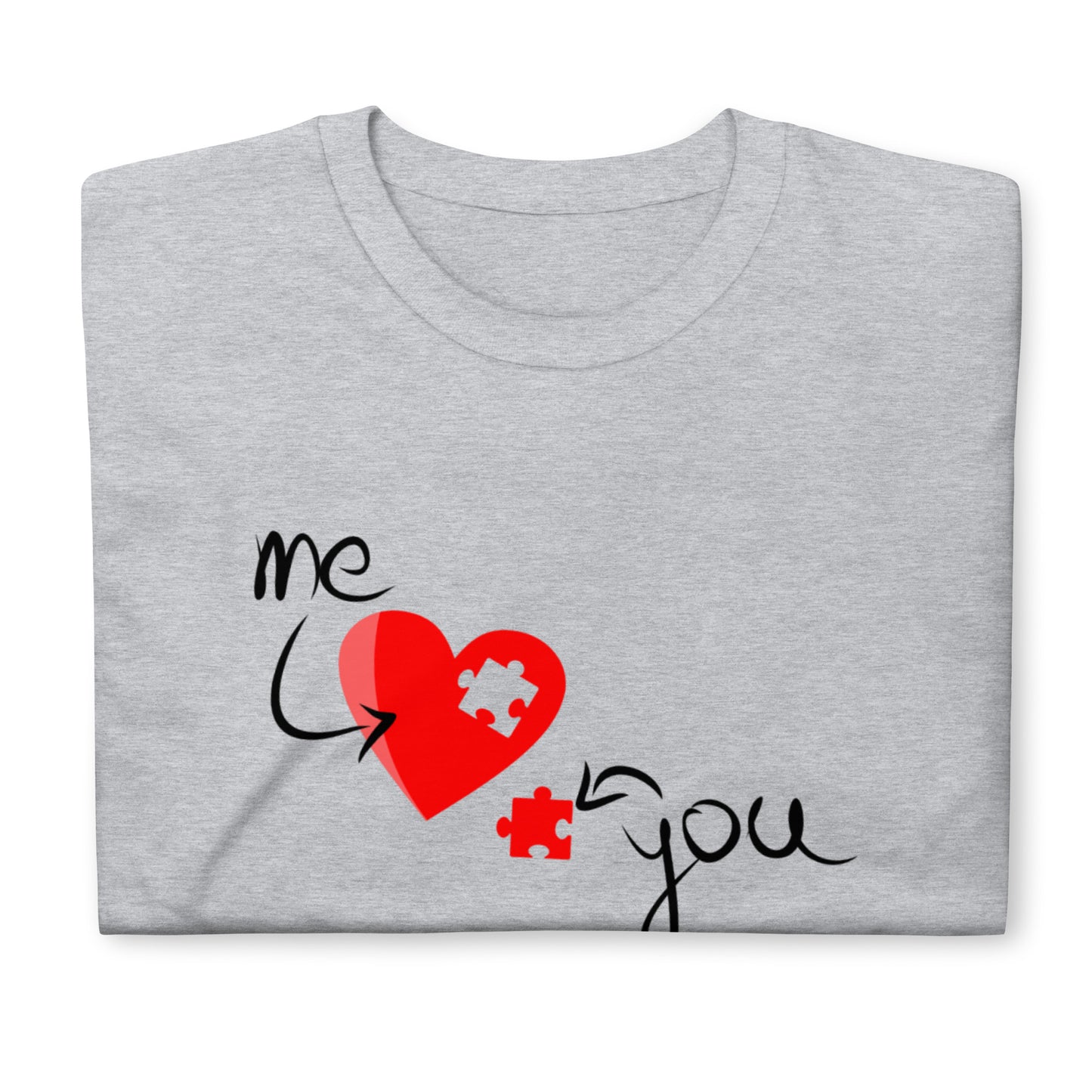 Valentine`s Day Piece of the Puzzle Unisex T-shirt