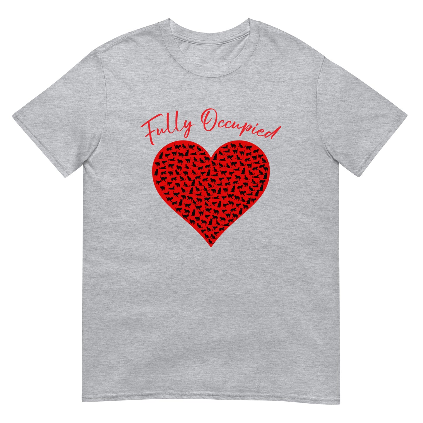 Valentine`s Day Cats Heart Unisex Shirt