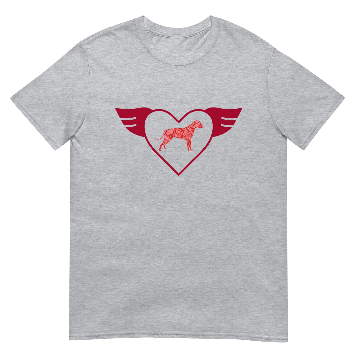 Valentine`s Day Dog In My Heart Unisex T-shirt