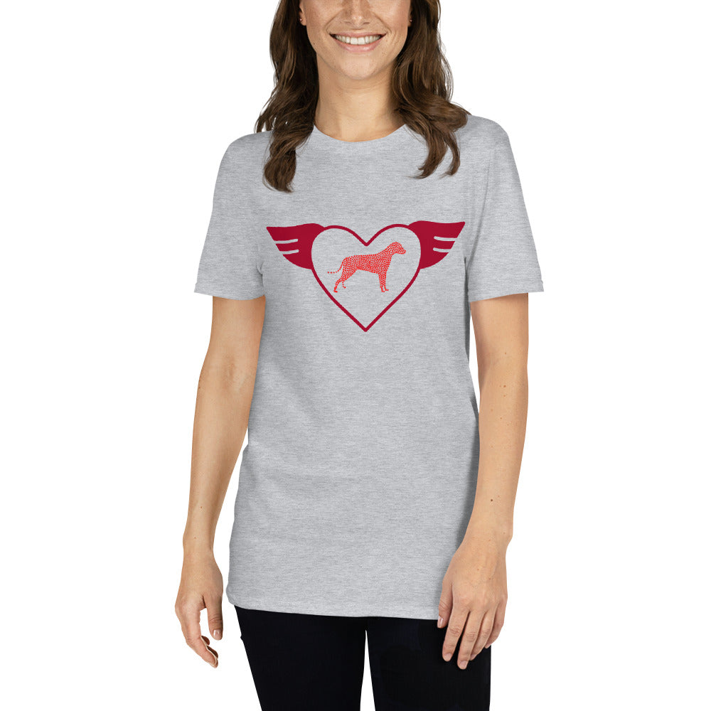 Valentine`s Day Dog In My Heart Unisex T-shirt