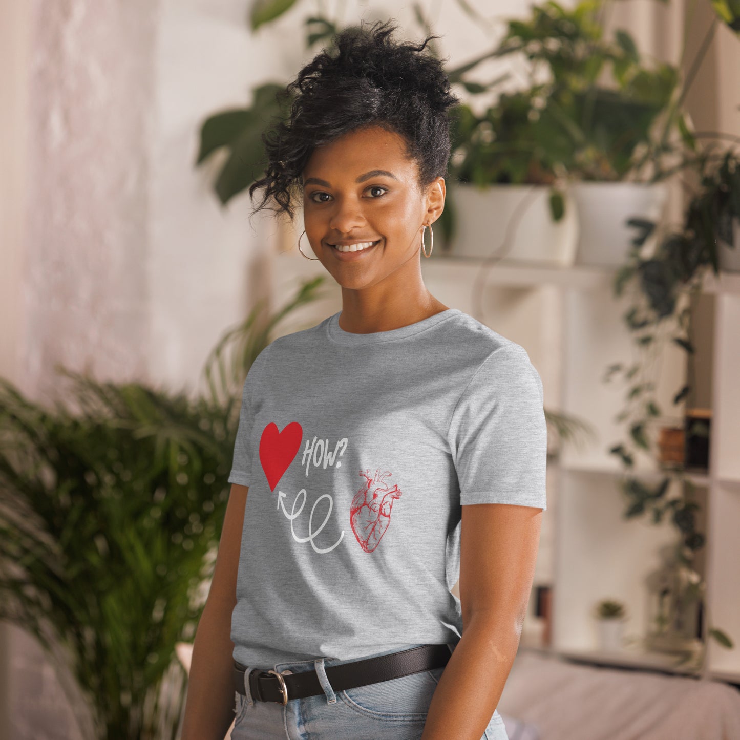 Valentine`s Day Evolution of the Heart Unisex T-shirt