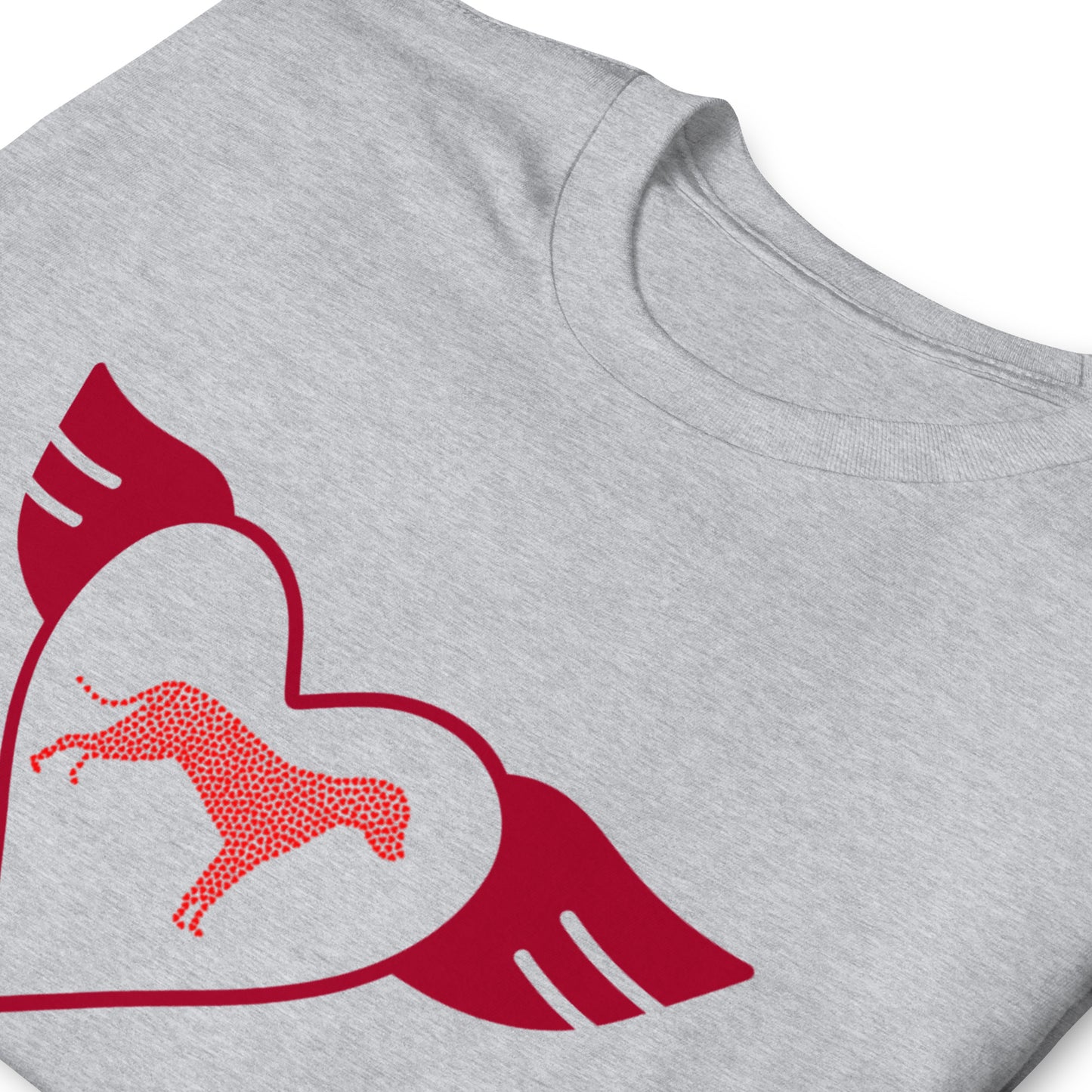 Valentine`s Day Dog In My Heart Unisex T-shirt