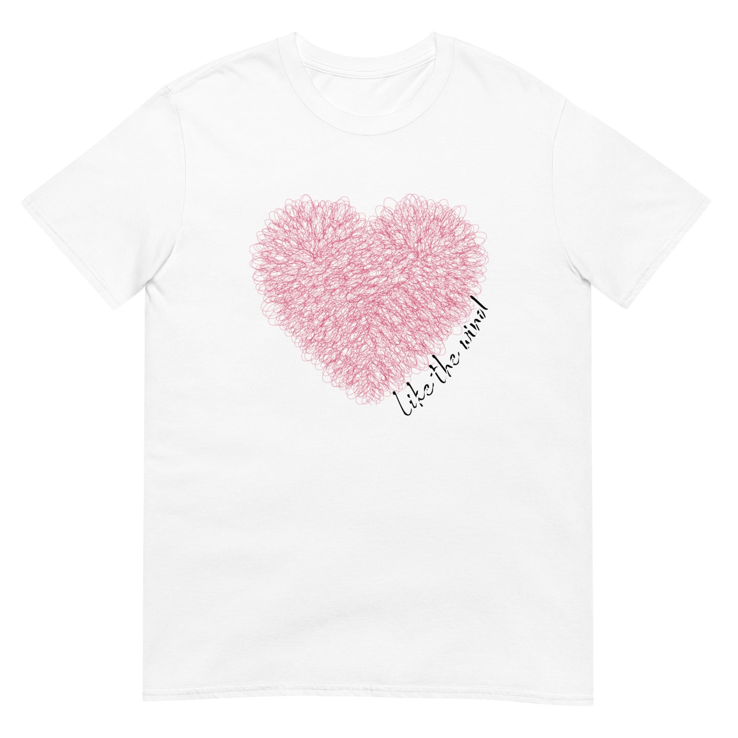 Valentine`s Day Like the Wind Heart Unisex T-shirt