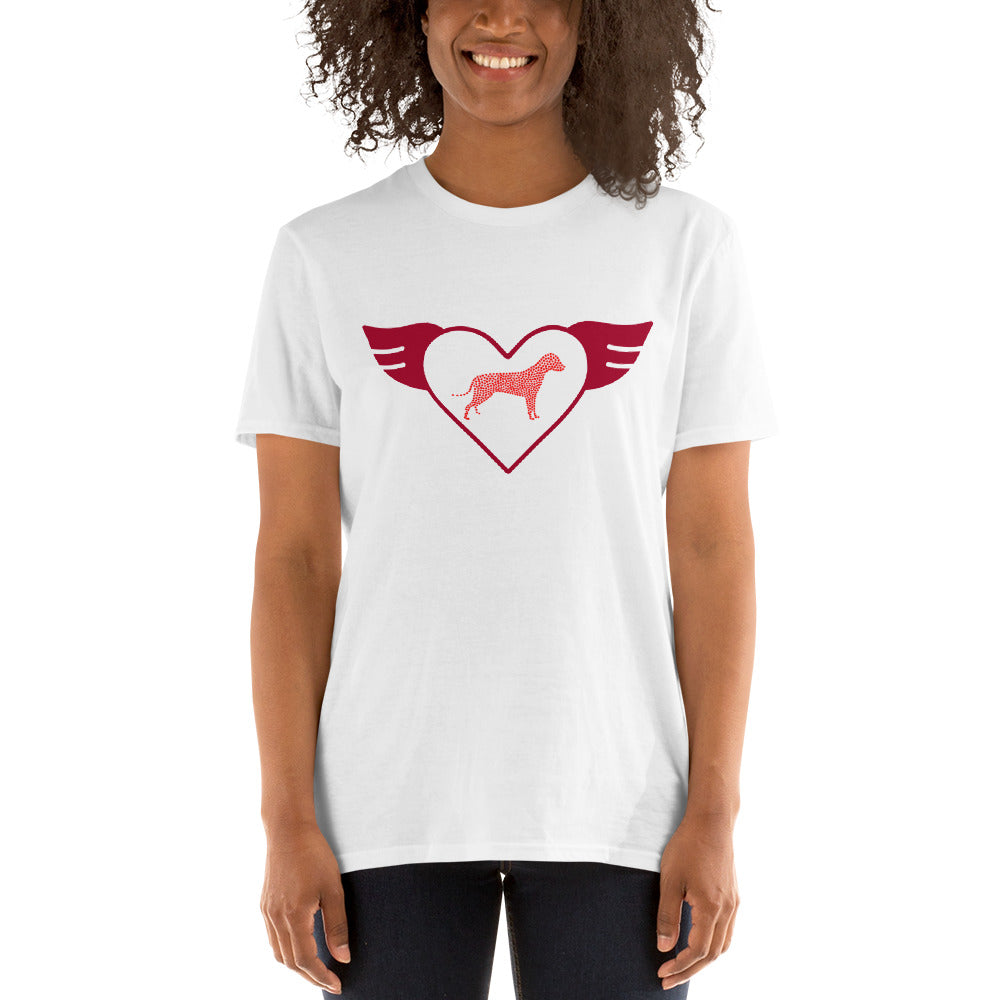 Valentine`s Day Dog In My Heart Unisex T-shirt