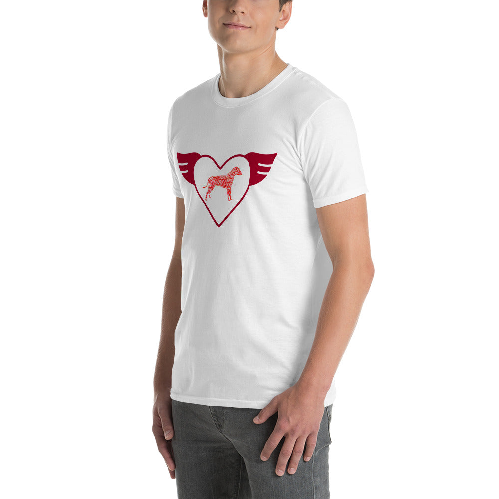 Valentine`s Day Dog In My Heart Unisex T-shirt