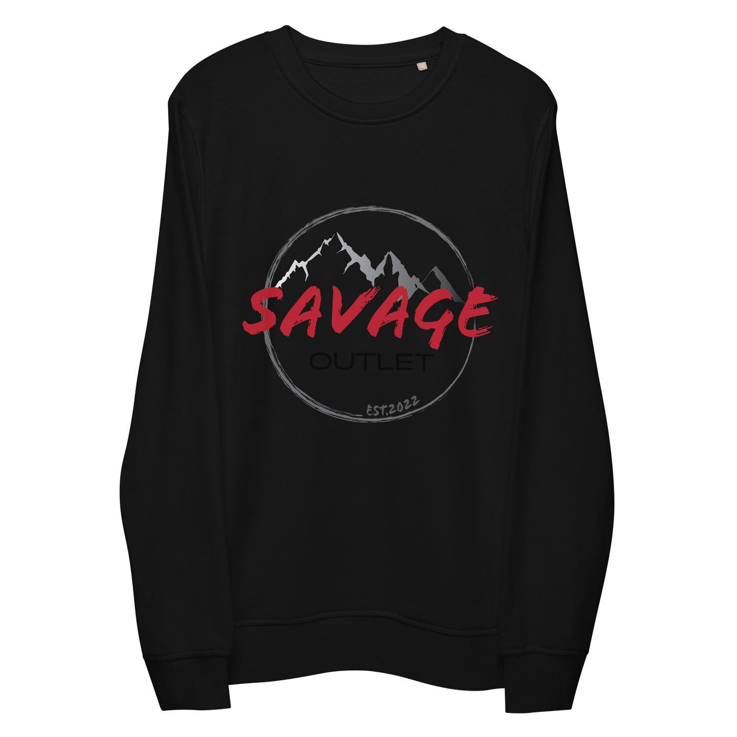 Savage Logo Standard Unisex Organic Sweatshirt