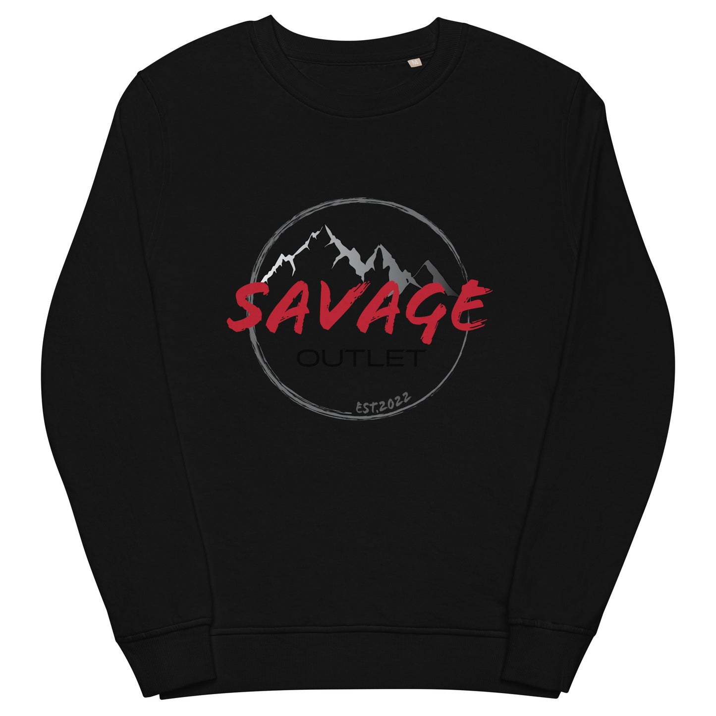 Savage Logo Standard Unisex Organic Sweatshirt