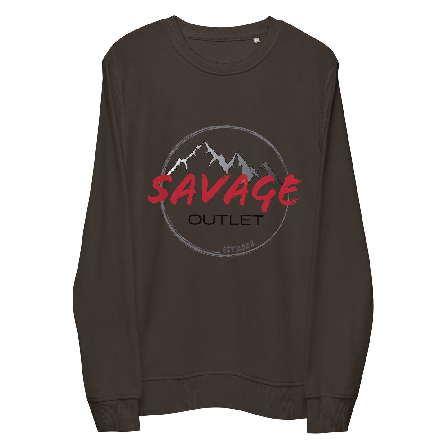 Savage Logo Standard Unisex Organic Sweatshirt