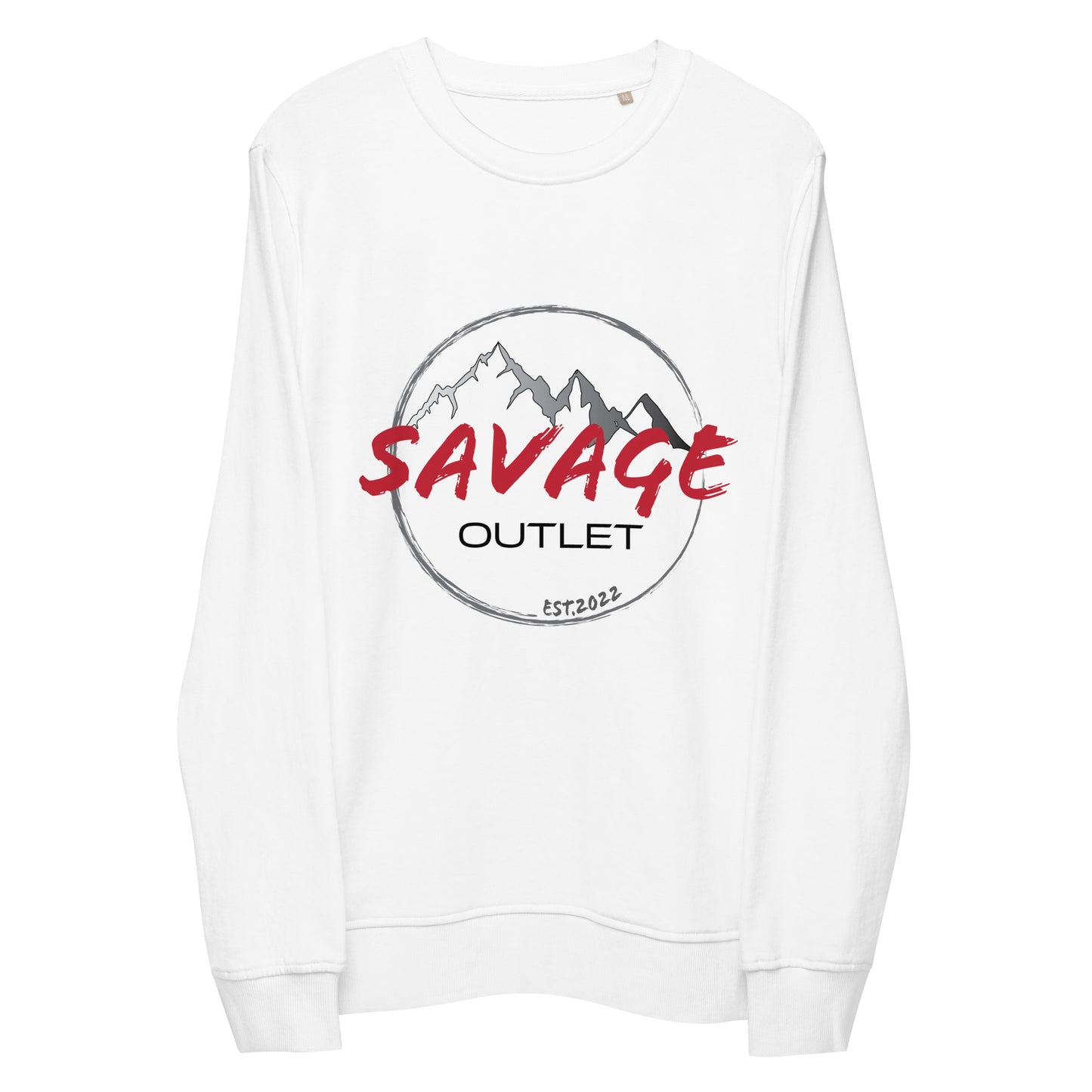 Savage Logo Standard Unisex Organic Sweatshirt